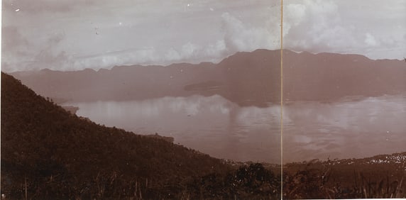 SUMATRA. Three part Panorama. c1910