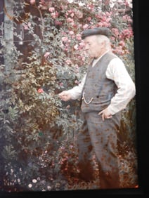 AUTOCHROME. Brunoy. 1913