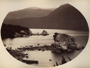 IRELAND. Killarney, The Middle Lake. C1882