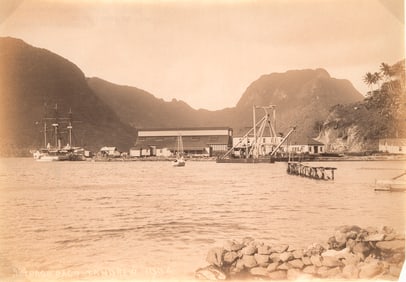 SAMOA. Pago Pago Naval Station, Samoa. C1900