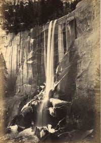 U.S.A. Vernal Fall, Yosemite. 350 feet. C1869