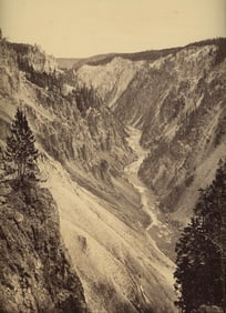 U.S.A. Grand Canyon of the Yellowstone. C1870