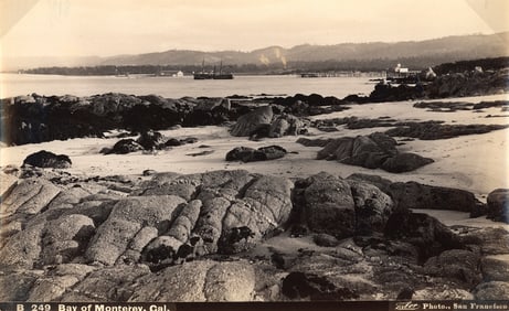 U.S.A. Bay of Monterey, California. C1880