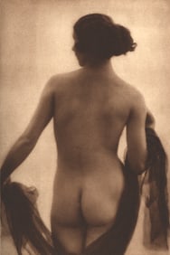 Norwegian Nude by Waldemar Eide, Stavanger. c1925