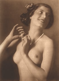 Italian Nude by Hermann Schieberth, Vienna. c1925