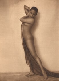 Malayan nude by Ernst Schneider. C1925