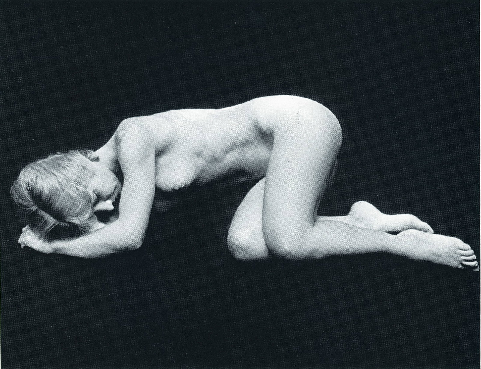 Hungarian Nude. C1984: Nude by Zoltan Kovacs. C1984. Duotone. 5.625 x 7.25 in. On sheet 9.125 x 6.375 in or the reverse.