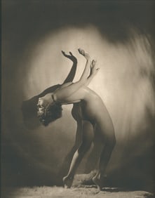 Nude Vandyck photogravure by Walter Bird, 1938