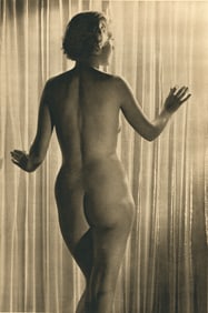Nude Vandyke photogravure by Bertram Park & Yvonne Gregory. C1936