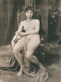 Nude by Otto Schmidt, Vienna. C1907.