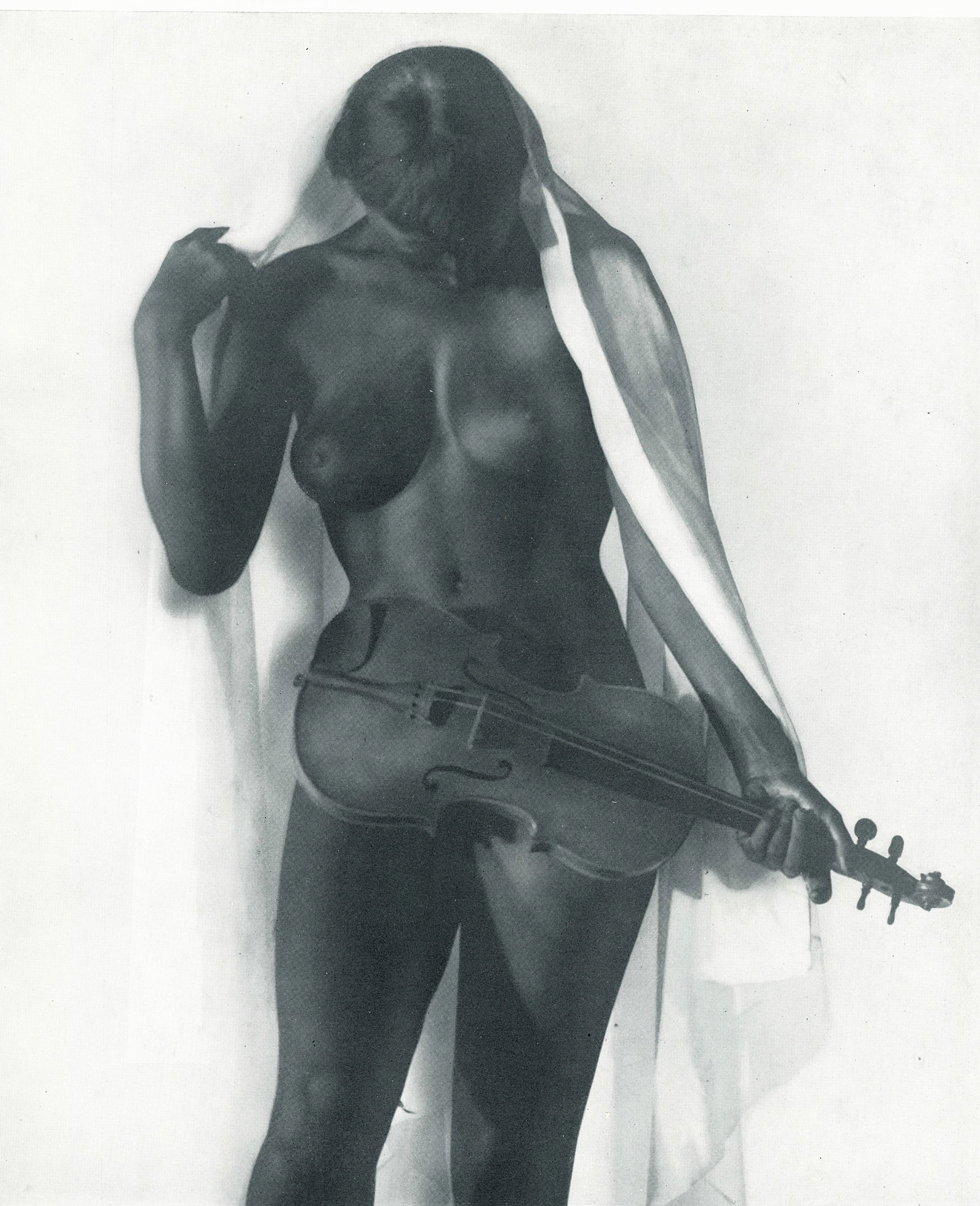 Nude by Andre de Dienes. C1954: From Andre de Dienes Art Collection, printed by Ondori-sha Publishing Co. Dienes was American-Hungarian photographer famous for nude photography and photographs of a young Marilyn Monroe. 9.125 x 7.75