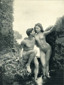 Nude by Ernst Scneider. c1908