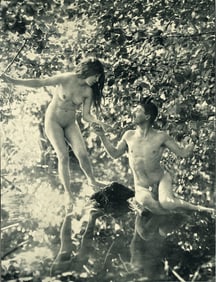 Nude by Ernst Scneider. C1908