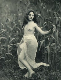 Nude by Ernst Scneider. C1908