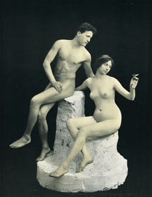 Nude by Ernst Scneider. C1908