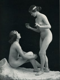Nude by Ernst Scneider. C1908
