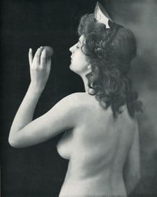 Nude by Ernst Scneider. C1908