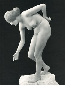 Nude by Ernst Scneider. C1908