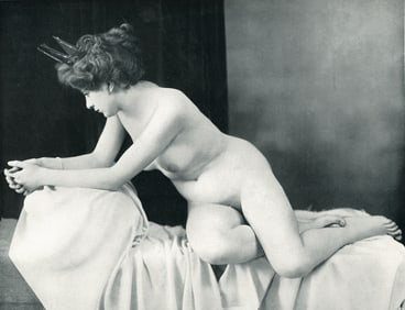 Nude by Ernst Scneider. C1908