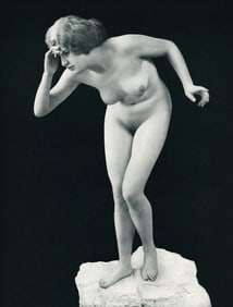 Nude by Ernst Scneider. C1908