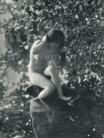 Nude by Ernst Scneider. C1908