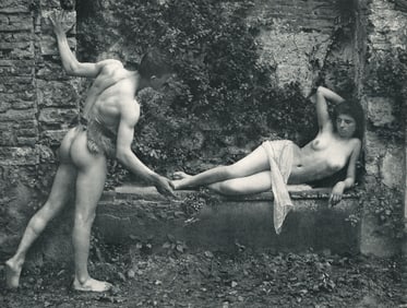 Nude by Ernst Scneider. C1908