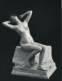 Nude by Ernst Scneider. C1908