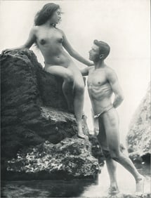 Nude by Ernst Scneider. C1908