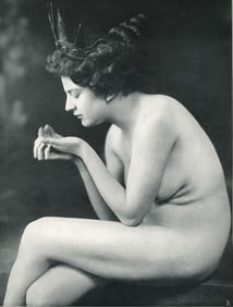 Nude by Ernst Scneider. C1908