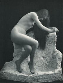 Nude by Ernst Scneider. C1908