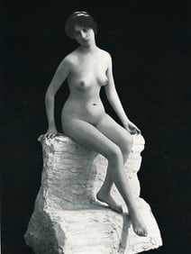 Nude by Ernst Scneider. C1908