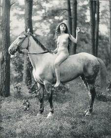 Nude by Ernst Scneider. C1908