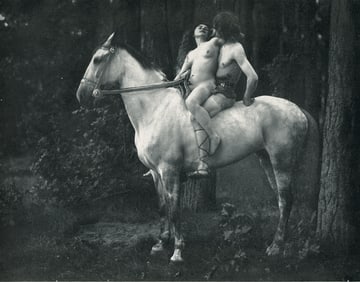 Nude by Ernst Scneider. C1908