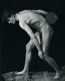 Nude by Ernst Scneider. C1908