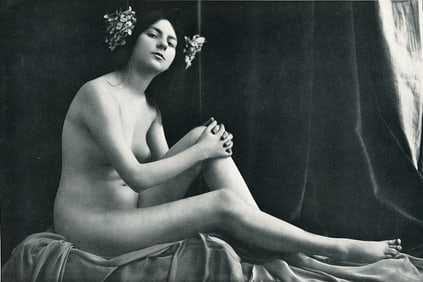 Nude by Ernst Scneider. C1908