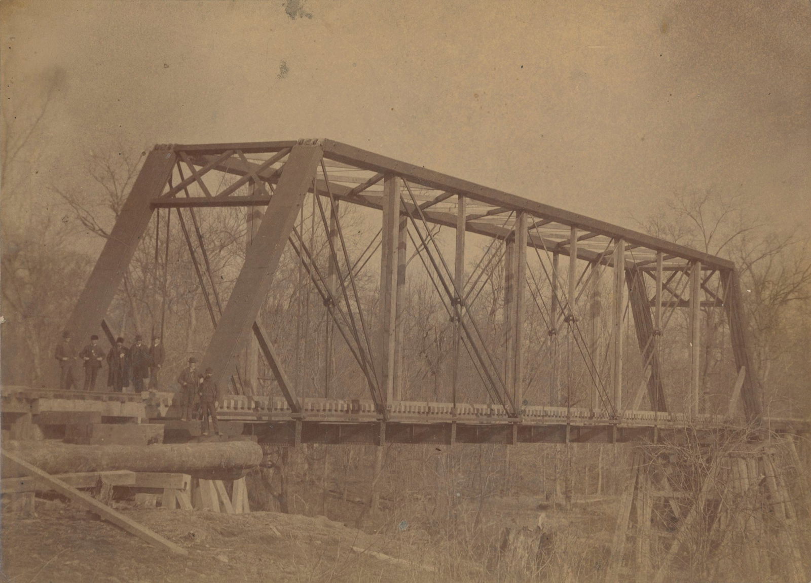 Crab Orchard Creek Bridge, Carbondale, Ill. c1901 (1 of 1)
