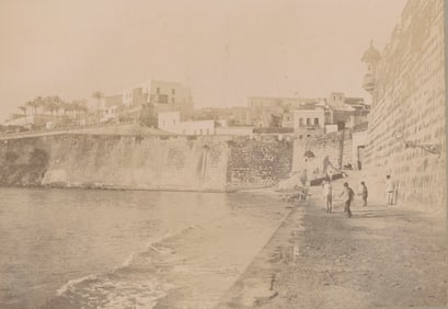 Casa Blanca from the Harbor, Havana. c1895