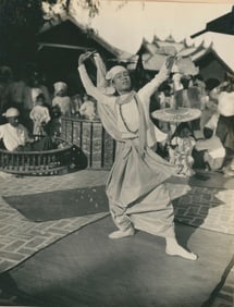 Pwe Dancer, Burma. c1925