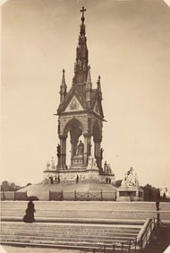 Albert Memorial, London. c1872