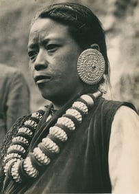 Nepalese Woman  in Darjeeling. C1925.