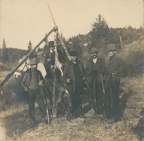 Deer Hunters. C1920