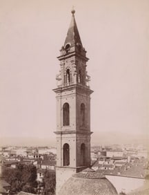 Florence, Il Campanile, Chiesa di S. Spirito. C 1890