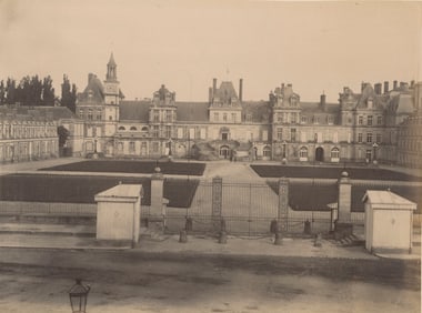 Palace of Fontainbleau. C1890