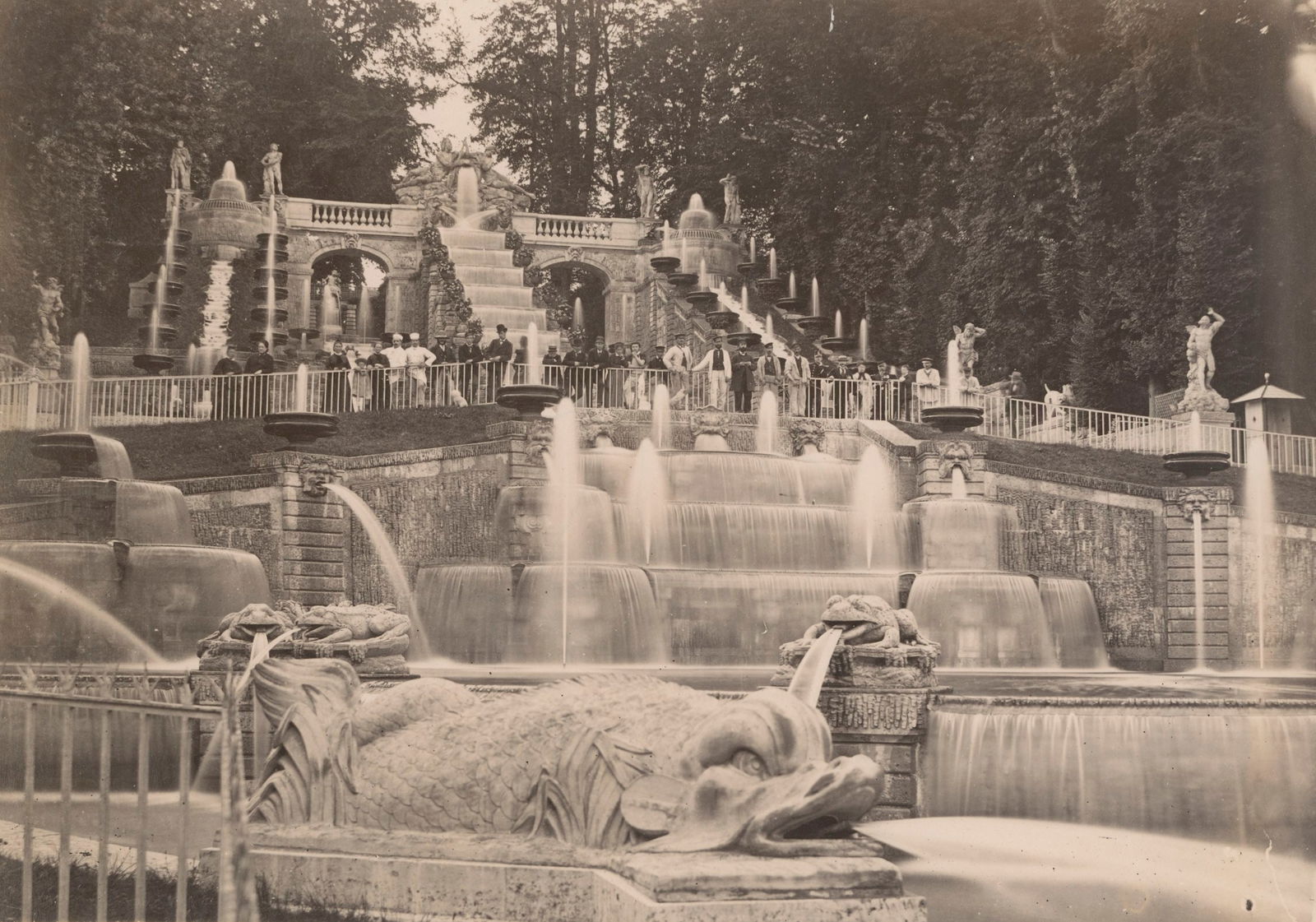 Fountain of St. Cloud. C1890 (1 of 2)