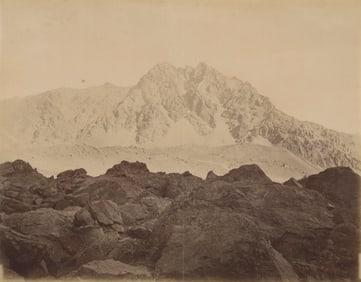 Uspallata Pass, Cordiera de los Andes. c1875