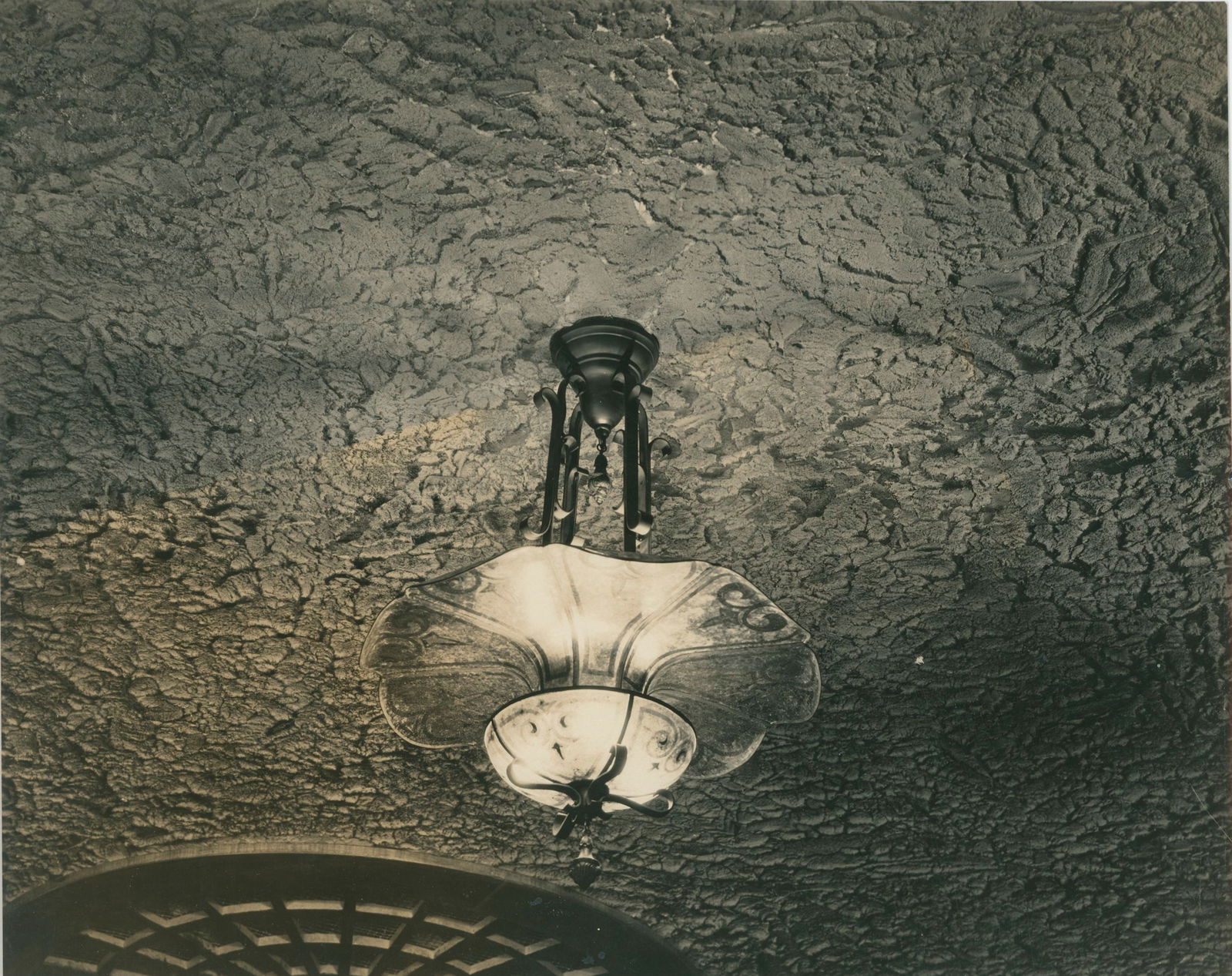 Art Deco Light Fitting c1920: Art Deco Light Fitting c1920. Very good contrast and tonality. Photographer: Roy A. Williams, Oakland, Calif.