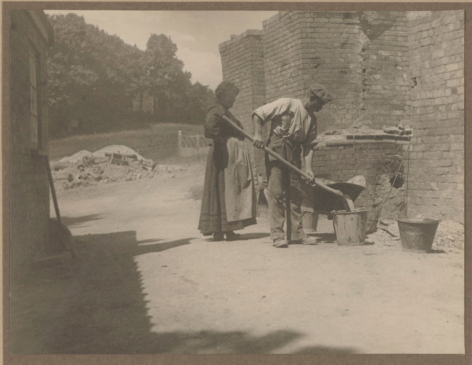 Man at Work. c1910 (1 of 1)