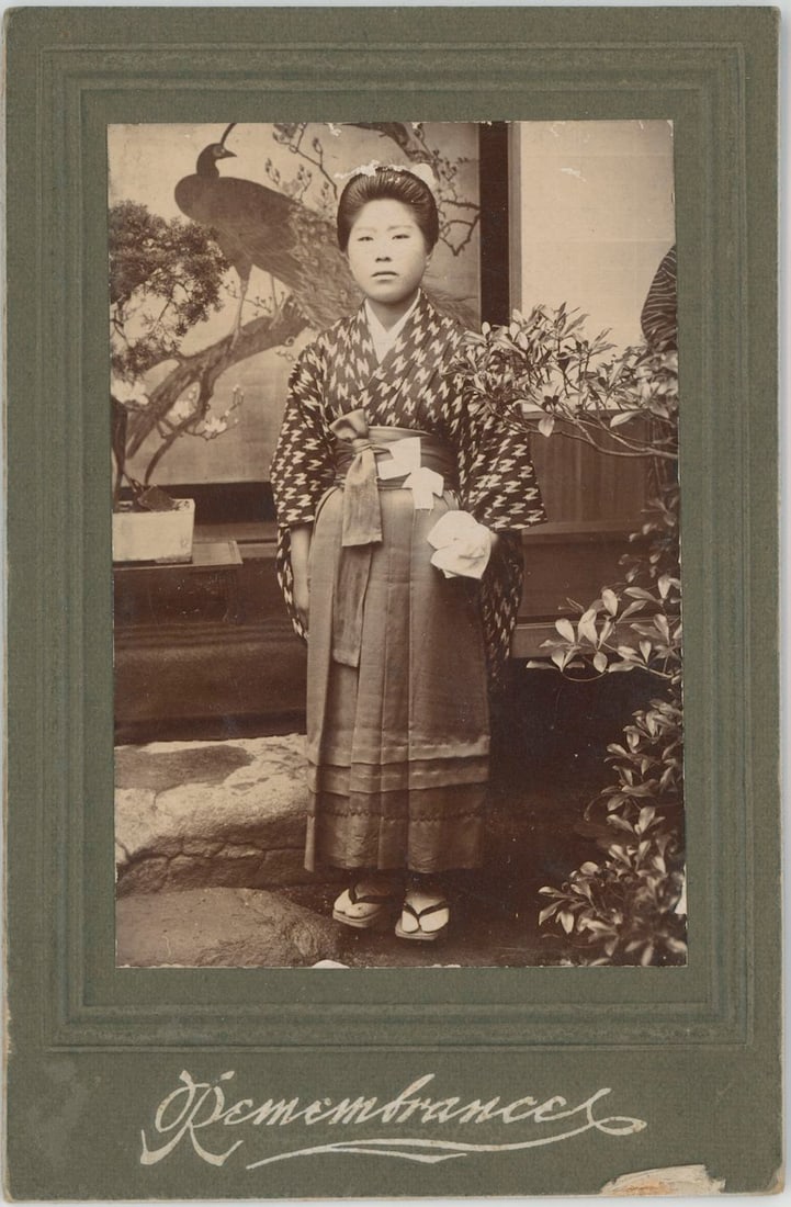 Japanese Lady. C1890 (1 of 1)