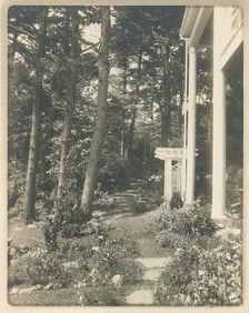Exterior of a Pasadena Mansion. c1920