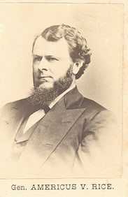 General Americus V. Rice. c1870